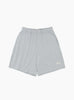 The Jersey Short from Stüssy comes in Grey Heather at Couverture & The Garbstore
front 