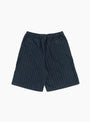 The Striped Beach Short from Stüssy comes in Navy at Couverture & The Garbstore
front 