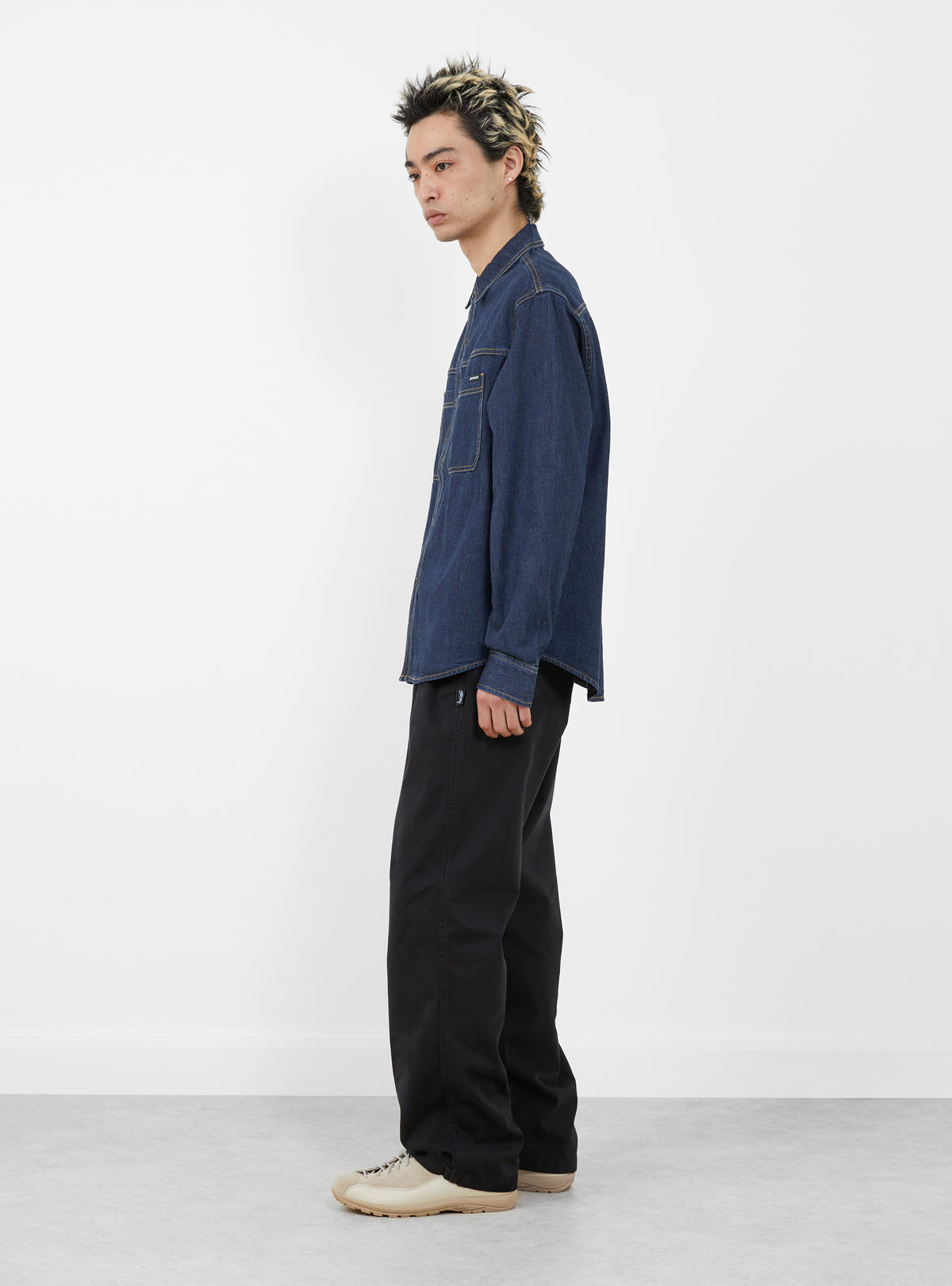 Cotton Twill Beach Pant Black by Stüssy | Couverture & The 