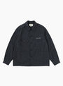 The Graph Plaid Nylon Work Jacket in Black from Sedan All Purpose at Couverture and The Garbstore 
ghost