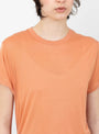 The Tee Shirt from Baserange comes in Branch Terracotta at Couverture & The Garbstore
model detail