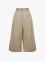 The Cotton Capri Pants from Cordera come in Camel at Couverture & The Garbstore
front
