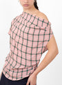 Mata Top Pink from Rachel Comey at Couverture & The Garbstore model detail