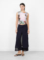 Gerri Pant Navy from Rachel Comey at Couverture & The Garbstore model  front 