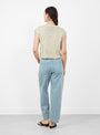 Acrea Knit Top Dove from Rachel Comey at Couverture & The Garbstore Model back 