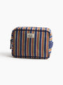 Large Pouch n43 Roma Midnight Blue from Moismont at Couverture & The Garbstore
front 