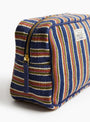 Large Pouch n43 Roma Midnight Blue from Moismont at Couverture & The Garbstore zip