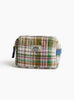 Small Pouch n42 Secret Checks Amazon from Moismont at Couverture & The Garbstore 
front 