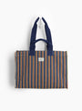 Cabas n46 Roma Midnight Blue from Moismont at Couverture & The Garbstore bag