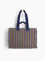 Cabas n46 Roma Midnight Blue from Moismont at Couverture & The Garbstore back 