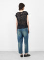 Shadow Top Dark Navy from Minä Perhonen at Couverture & The Garbstore
model back