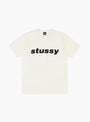 The Shark Pigment Dyed Tee from Stüssy comes in Natural at Couverture & The Garbstore
front 