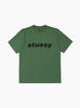 The Shark Pigment Dyed Tee from Stüssy comes in Pine at Couverture & The Garbstore
front 