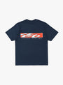 The S Box Tee from Stüssy comes in Navy at Couverture & The Garbstore
back 