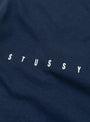 The S Box Tee from Stüssy comes in Navy at Couverture & The Garbstore
detail