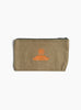 The Vintage Tent Fabric Pouch from PUEBCO at Couverture & The Garbstore
front 