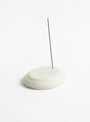 The Oval Marble Incense Holder from PUEBCO at Couverture & The Garbstore
front