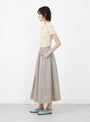 The Hope Skirt from Skall Studio comes in Flower Field at Couverture & The Garbstore
model side