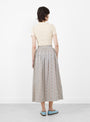 The Hope Skirt from Skall Studio comes in Flower Field at Couverture & The Garbstore
model bacl