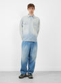 Chambray Double Pocket Grande Shirt Sky at Couverture & The Garbstore model
front