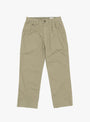 The Slub Common Pant Covert Grey from Khakis at Couverture and The Garbstore 
front