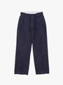 The Denim Slacks Dark Navy from Ciota at Couverture and The Garbstore 
front