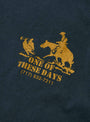 Round Up T-Shirt Washed Black from One of These Days at Couverture & The Garbstore detail