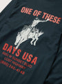 Break On Through LS T-Shirt Black from One of These Days at Couverture & The Garbstore detail