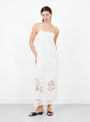The Simple Apron Dress from S.I.T.A at Couverture & The Garbstore
model front 