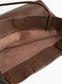 The Narrow Oval Tote from Modern Weaving comes in Cognac at Couverture & The Garbstore opening 