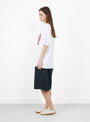 The Bear T-Shirt from Wild Animals comes in White at Couverture & The Garbstore
model side