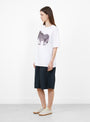 Donkey T-Shirt White from Wild Animals at Couverture & The Garbstore
model side