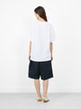 Donkey T-Shirt White from Wild Animals at Couverture & The Garbstore
model back