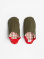The Gingham check x linen canvas from Merippa at Couverture and The Garbstore
reversible