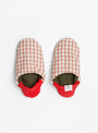 The Gingham check x linen canvas from Merippa at Couverture and The Garbstore
front