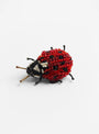 Lady Beetle Brooch from Trovelore at Couverture & The Garbstore
front 