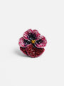 The Pansy Button from Trovelore comes in Rose at Couverture & The Garbstore
front 