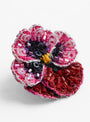 The Pansy Button from Trovelore comes in Rose at Couverture & The Garbstore
detail