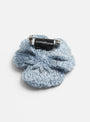 Blue Pansy Brooch from Trovelore at Couverture & The Garbstore
back