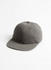 Light Baseball Cap Charcoal from Sublimeroe at Couverture &  The Garbstore
front