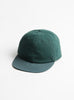 Stonewash Free Brim Cap Forest Green from Sublimeroe at Couverture & The Garbstore 
front 