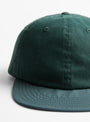 Stonewash Free Brim Cap Forest Green from Sublimeroe at Couverture & The Garbstore detail