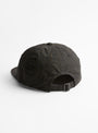 Basic Baseball Cap Indigo Rip Black from Sublimeroe at Couverture & The Garbstore back 