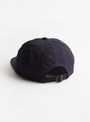 Basic Baseball Cap Indigo Rip Navy from Sublimeroe at Couverture & The Garbstore
back 