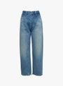 CS41-WP11 Selvedge Denim Narrow Straight Cut Dark Distress from Chimala at Couverture & The Garbstore
front