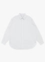 The Regular Collar Shirt from A.PRESSE comes in Grey at Couverture & The Garbstore front 