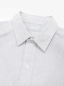 The Regular Collar Shirt from A.PRESSE comes in Grey at Couverture & The Garbstore collar 