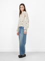 Botanical Sweatshirt Print X from Anntian at Couverture & The Garbstore
model side