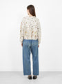 Botanical Sweatshirt Print X from Anntian at Couverture & The Garbstore
model back