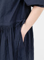 The Claire De Lune Dress Navy from A'Court at Couverture & The Garbstore
model detail